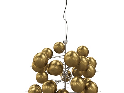 Metal Lux Italian Affordable Luxury Style Chandelier Metal Chandelier Spherical Chandelier Multi-head Hanging