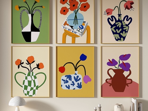 modern, simple, decorative painting