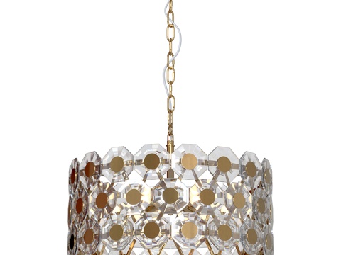 Crystal chandelier Odeon Light Tokata 4973/6