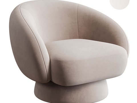 Modern Cream Style ALANA Sofa Chair