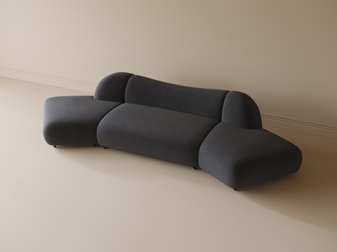 Modern Curved Sofa Multiplayer Sofa Sofa