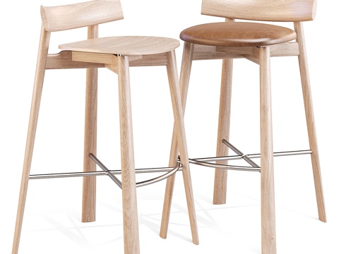 New Chinese Remo Bar Stool