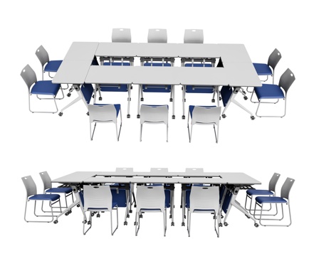 Modern conference table combination