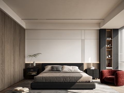 Modern Minimalist Bedroom