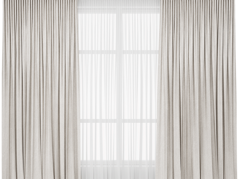 New Chinese Fabric Curtain