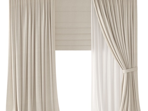 Wabi-sabi Style Curtain Bedroom Curtain Hotel Curtain Gauze Curtain Cream Style Curtain Shower Curtain