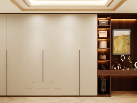 Wardrobe Design Wardrobe Effect Diagram Wardrobe Coat Cabinet Design Coat Cabinet