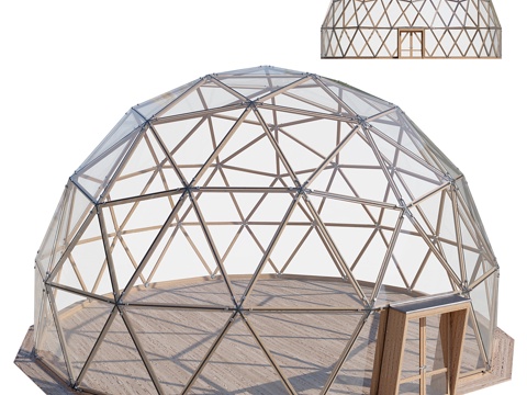 Modern dome sun room