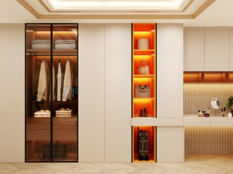 Wardrobe Design Wardrobe Effect Diagram Wardrobe Coat Cabinet Design Coat Cabinet