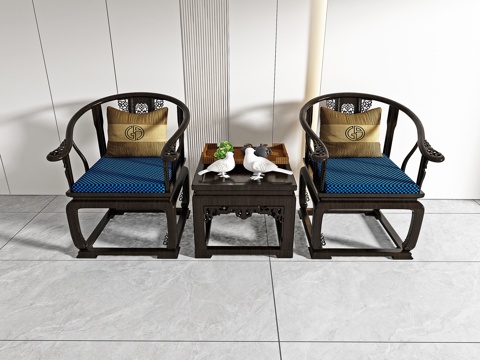 Chinese Lounge Chair combination