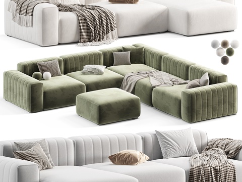 Riff Modular Sofa for Modern Italian Norr11