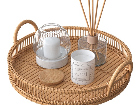 rattan tray