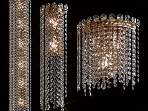 Wall Lamp Combination Affordable Luxury Style Wall Lamp Hotel Wall Lamp Crystal Wall Lamp Glass Wall Lamp Bedside Wall Lamp