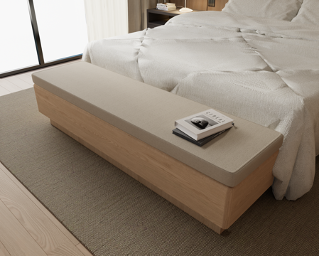 Modern Bed End Stool Bed End Stool