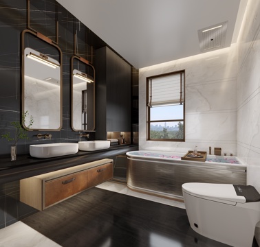 Master bathroom