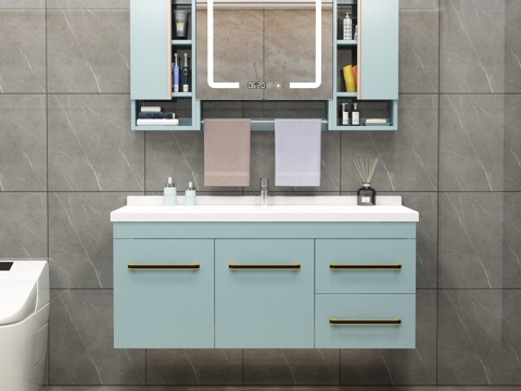 Modern bathroom cabinet