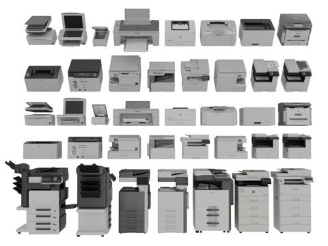 modern printer copier scanner office equipment