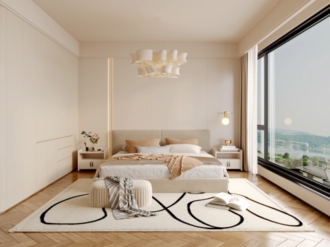 Modern Cream Style kids Bedroom