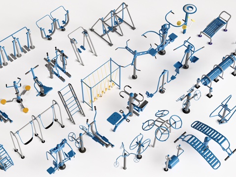 Modern Outdoor Fitness Equipment Outdoor Fitness Facilities Sports Facilities Sports Equipment