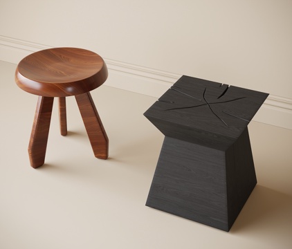 Modern Stool Wooden Stool