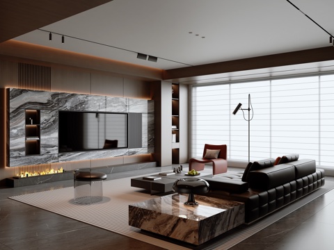 Modern Italian Living Room