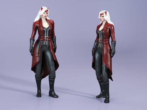 Modern Virtual Characters Marvel Scarlet Witch Superhero Witch Wanda