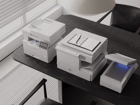 modern printer copier scanner office equipment