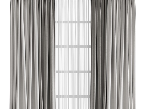 New Chinese Fabric Curtain