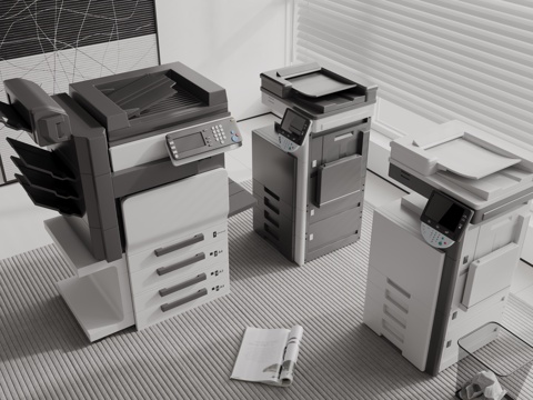 modern printer copier scanner office equipment