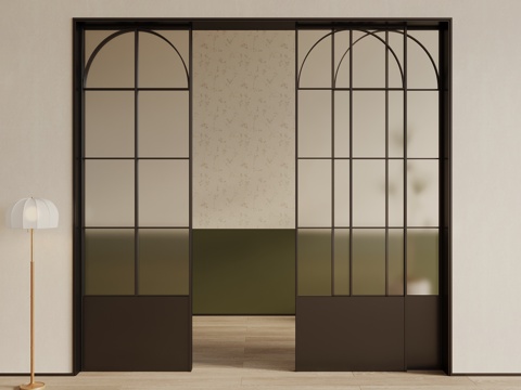 French American sliding door