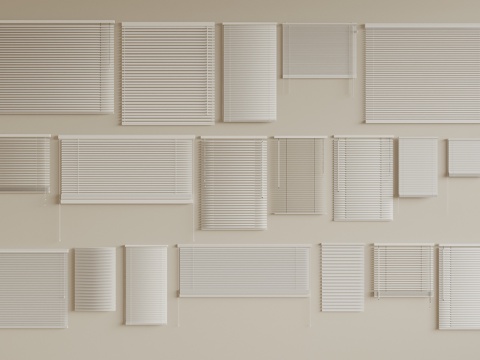 Modern venetian blinds