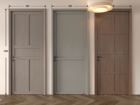 Nordic Single Door American Single Door French Single Door Wooden Door Single Door Bedroom Door Kitchen