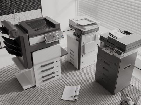 modern printer copier scanner office equipment