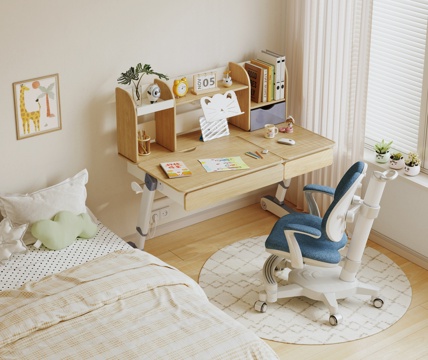 Modern Log kids Table&Chair Modern Study Tables and Chairs Children's Tables and Chairs