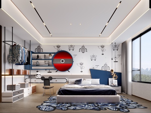 Modern kids Bedroom