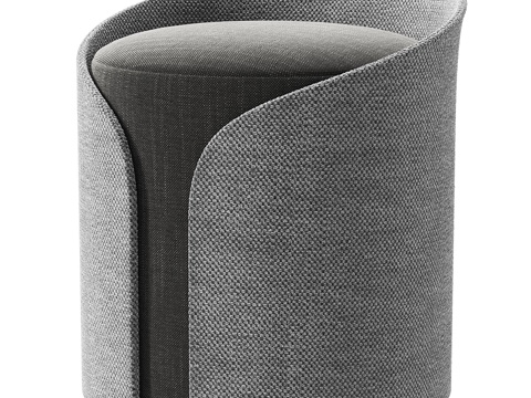 Modern Italian CIDER-LA Cardigan Sitting Stool