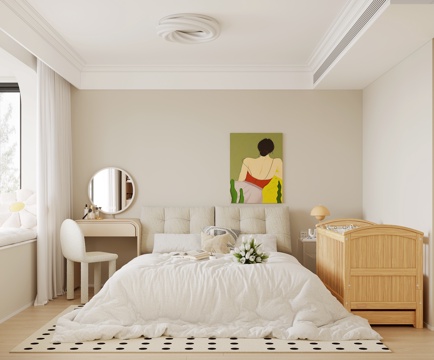 Modern Cream Bedroom