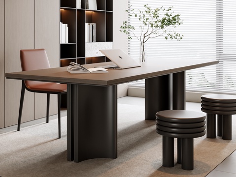 Italian desk and chair combination