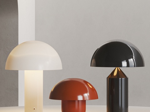 Modern table lamp combination