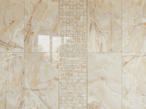 Cream Style Ceramic Tile Wall Tile Floor Tile Bathroom Tile Kitchen Tile Bright Face Tile Luxury Stone Wall Tile Large