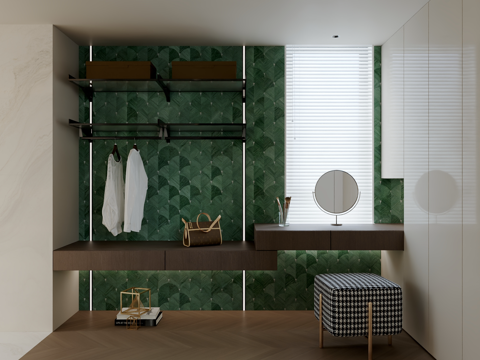 Modern Italian Cloakroom