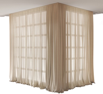 Quiet Wind Curtain Plain Curtain Cream Curtain Cream Curtain Cream Curtain Gauze