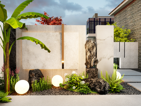 Modern Garden Landscape wall stone Wall landscape wall