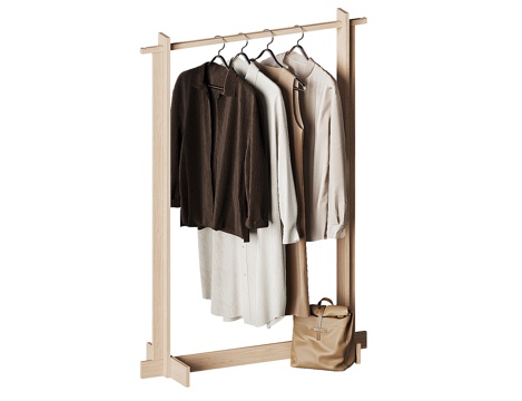 Affordable Luxury Style Floor Coat Rack