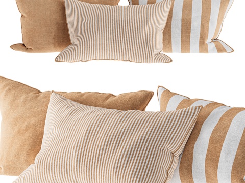 Modern cream style pillow