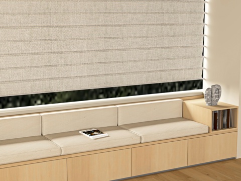 Modern Booth Sofa Bay Window Card Seat Sofa Floating Window Sill Design