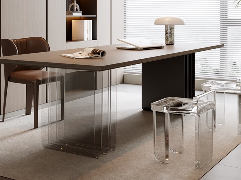 Italian desk and chair combination