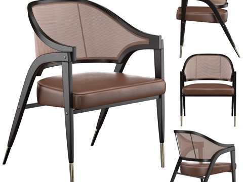 Neo-Chinese Style Affordable Luxury Style Dining Chair