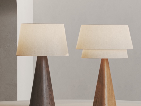 The combination of the Wabi-sabi Style table lamp