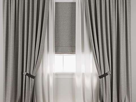 New Chinese Fabric Curtain